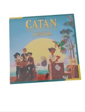 NIB Catan Junior Family Strategy Board Game For Ages 6 & Up By Asmodee